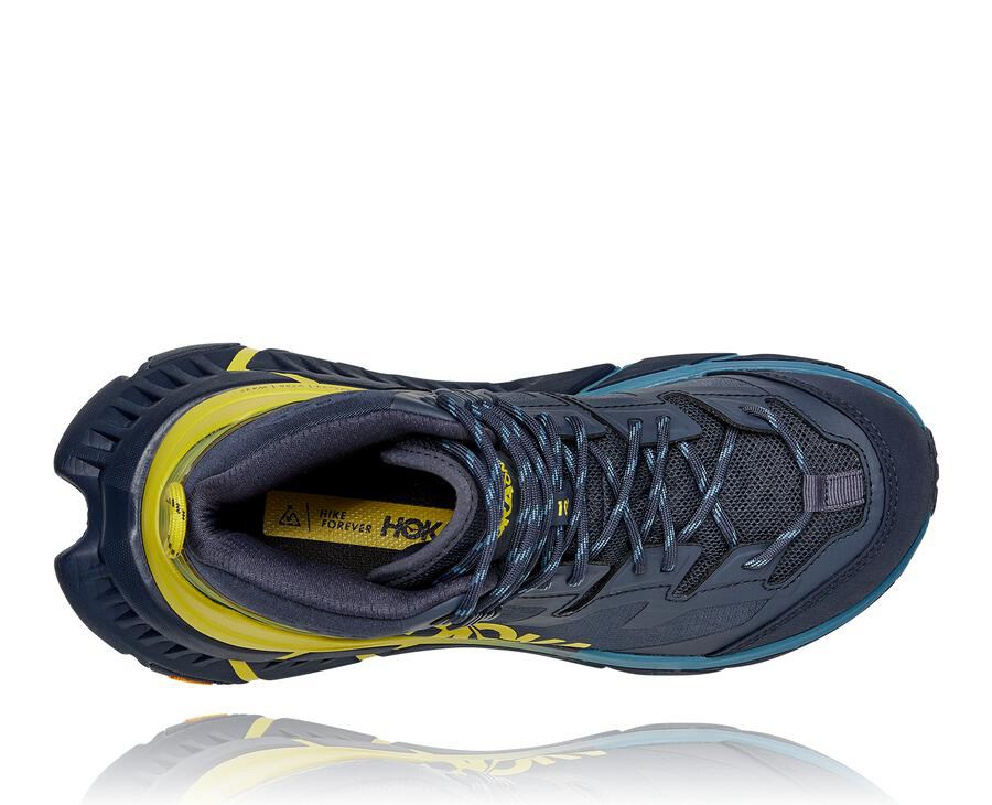 Hoka One One Yürüyüş Botları Erkek Mavi - Tennine Hike Gore-Tex - NV2156094